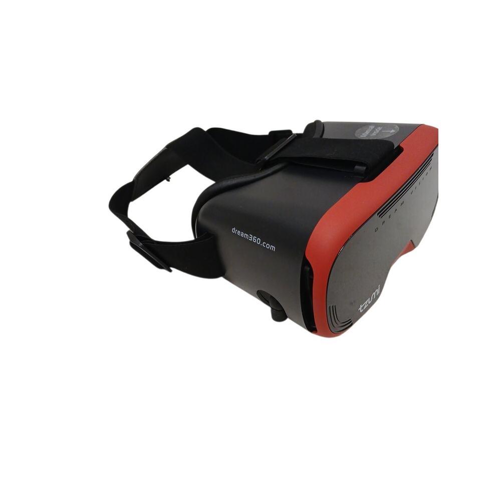 Tzumi Dream Vision Virtual Reality Dream360 Headset Only Red Black